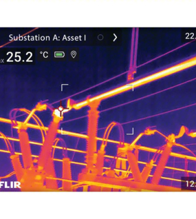 FLIR T800 Infrared Thermal Camera 640 x 480 with Wireless Connectivity – 14° x 24° FOV